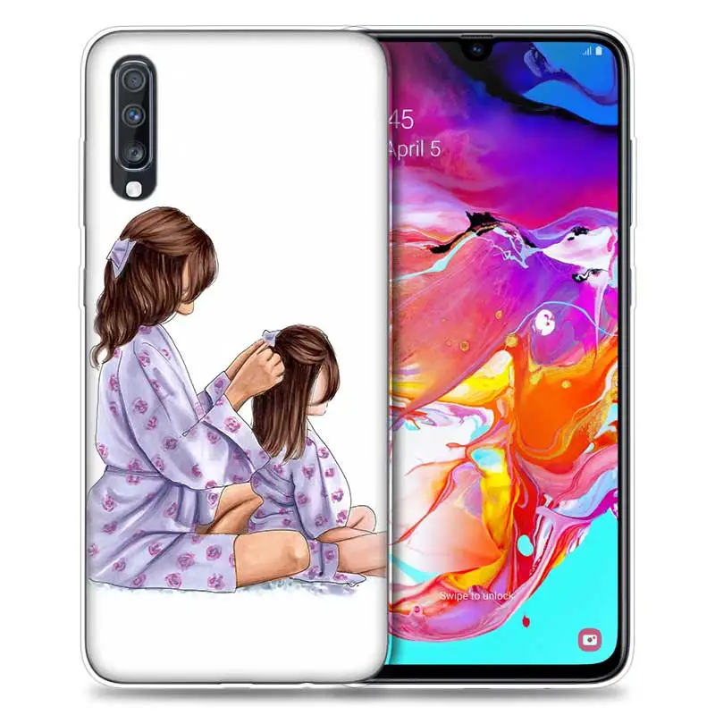 13 Для мам и детей, девочек queen чехол для samsung A50 A70 A20e A80 A60 A30 A20 A10 A8 A7 A6 плюс A9 мягкий Корпус чехол для телефона в виде ракушки - Цвет: 13