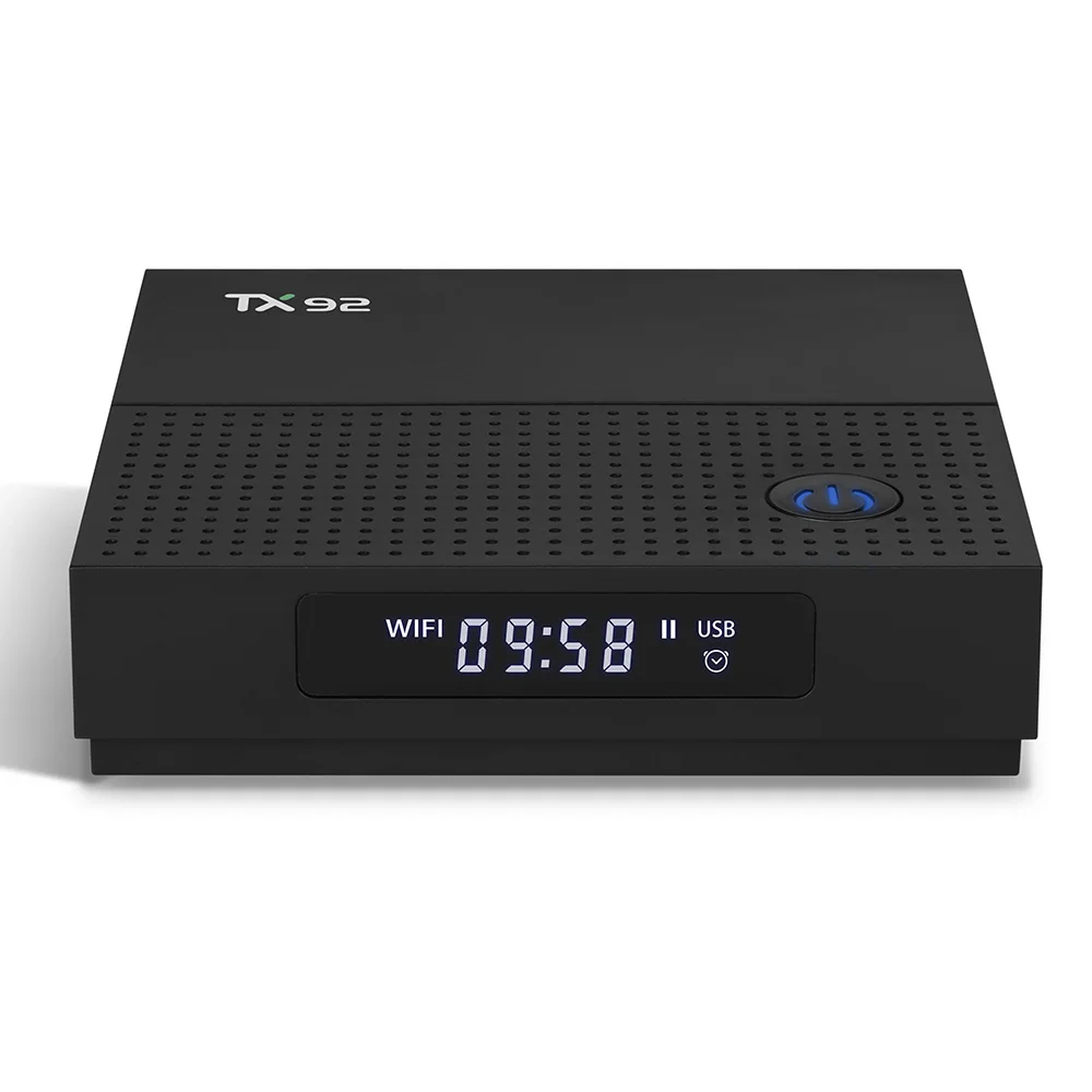 Oringal TX92 Android 7,1 Amlogic S912 Восьмиядерный 64 бит ТВ коробка 3 Гб/32 ГБ 4 к WiFi Bluetooth 4,1 Смарт медиаплеер