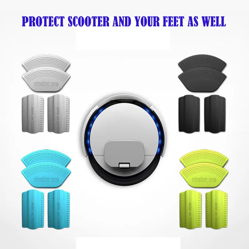 Резиновый защитный чехол Комплект для Ninebot one S2/A1 feetpain reliever мягкий prodector Одноколесный скутер защита Броня