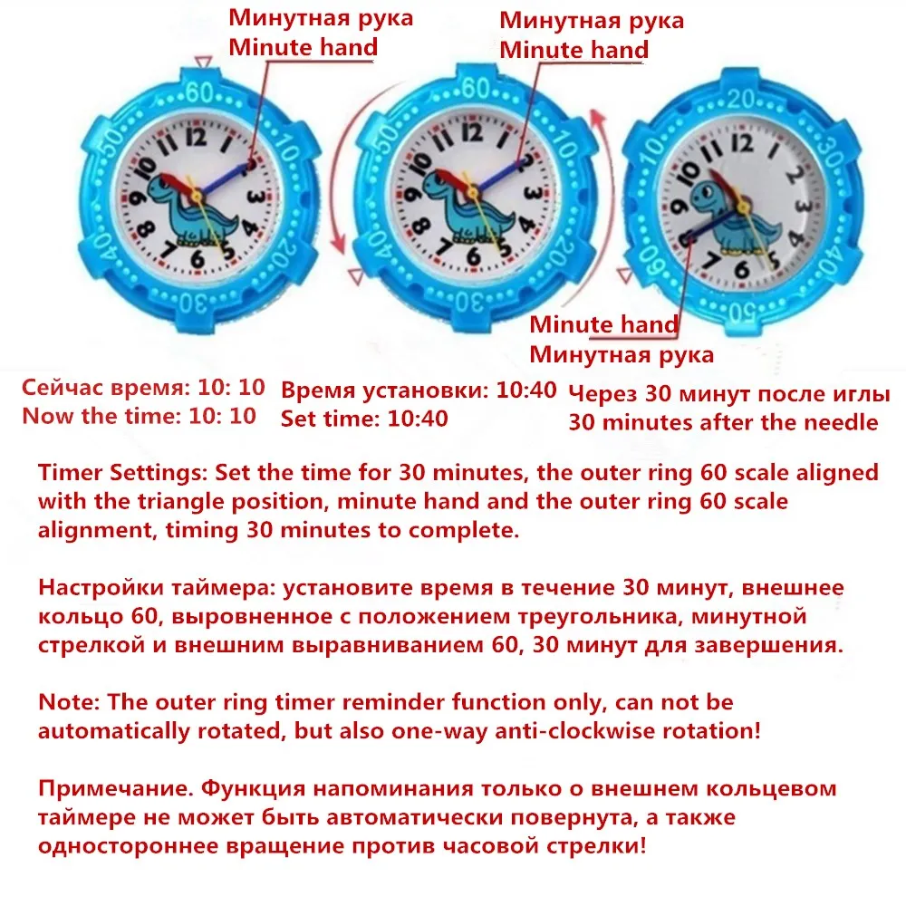 PENGNATATE/Детские часы для девочек милый подарок детские с 3D ремешком и рисунком