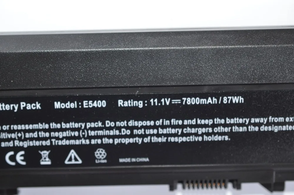 Аккумулятор для Dell Latitude E5400 E5410 E5500 E5510 RM661 RM668 T749D U116D W071D WU841 WU843 WU852 X064D 11 1 В 6600 мАч 9
