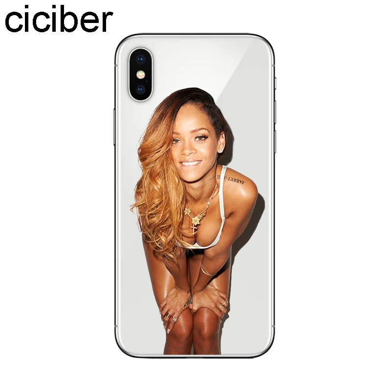ciciber Beyonce Rihanna Coque For Apple iPhone 7 Case 8 6S Plus X XR XS Max Phone for iphone 11 Pro 5 5S Soft TPU Cover |