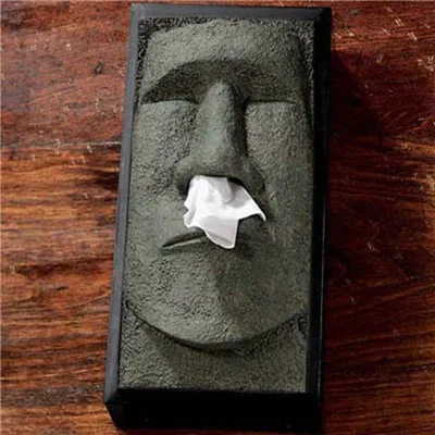 type1 3D Смола Duke Of England statues Tissue Box для ванной комнаты держатель для салфеток бумажный держатель для полотенец украшение для комнаты отеля подарок - Цвет: type1