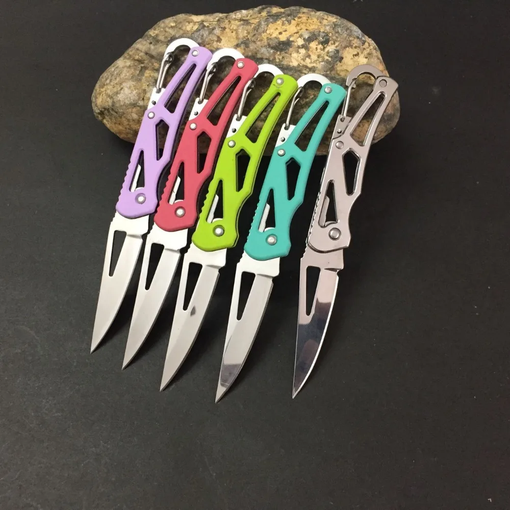 Free shipping EDC knife outdoor camping folding stainless steel portable key mini ring | Инструменты