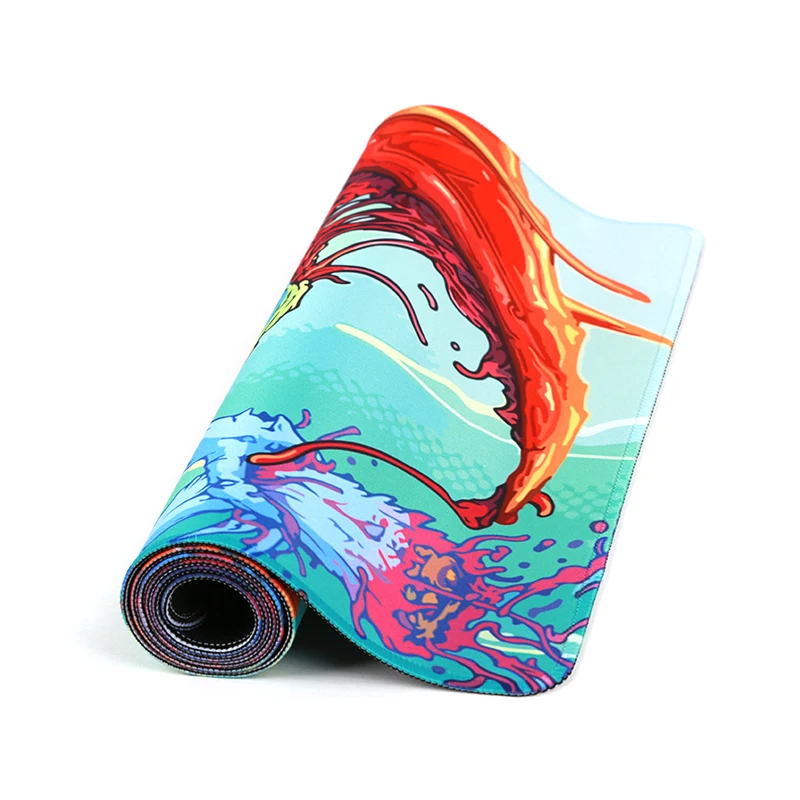 Игровой коврик для мыши FFFAS 80*30 см CS GO Hyper beast AWP gamer с лазерной печатью нескользящий