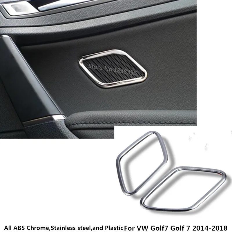 Чехол для Volkswagen VW Golf7 Golf 7 2014 2015 2016 2017 2018 Стайлинг обложка ABS хромированный задний