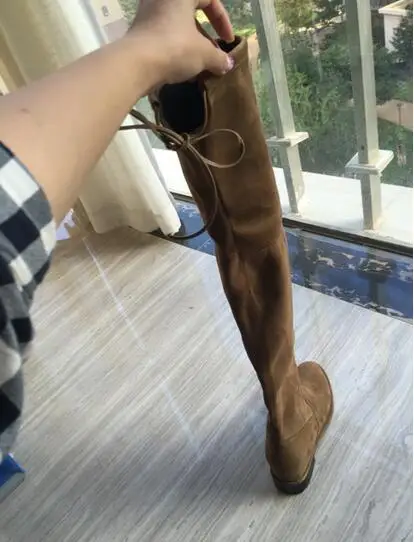 Сапоги выше колена lowland замшевые сапоги до бедра винного черного серого цвета