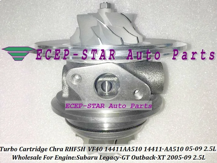 Турбокартридж CHRA Core RHF5H VF40 VC430083 14411 AA510 14411AA510 для SUBARU Outback XT Legacy GT 2005 09 2.5L|turbo cartridge|turbo