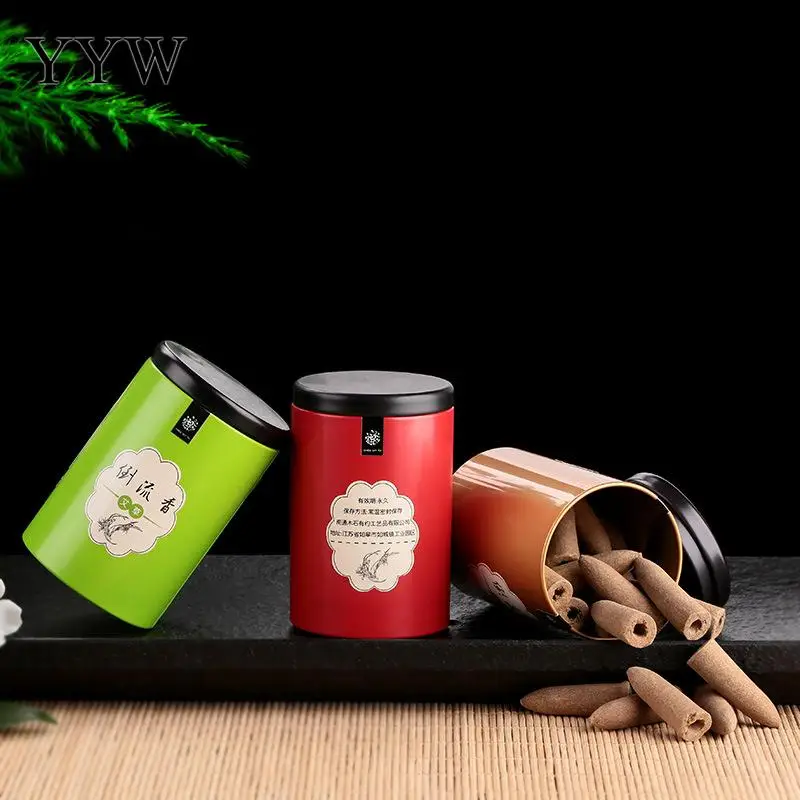 30 шт./кор. сандаловое дерево обратного потока благовоний конусы ладан Арома дым