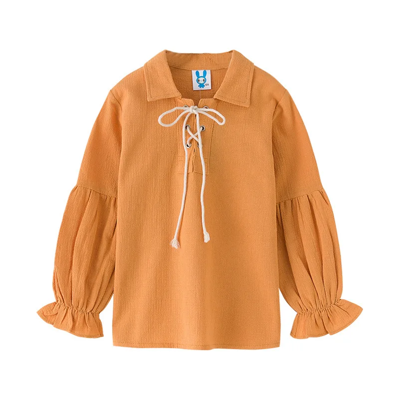 Элегантные комплекты юбок для девочек-подростков Топы с длинными рукавами