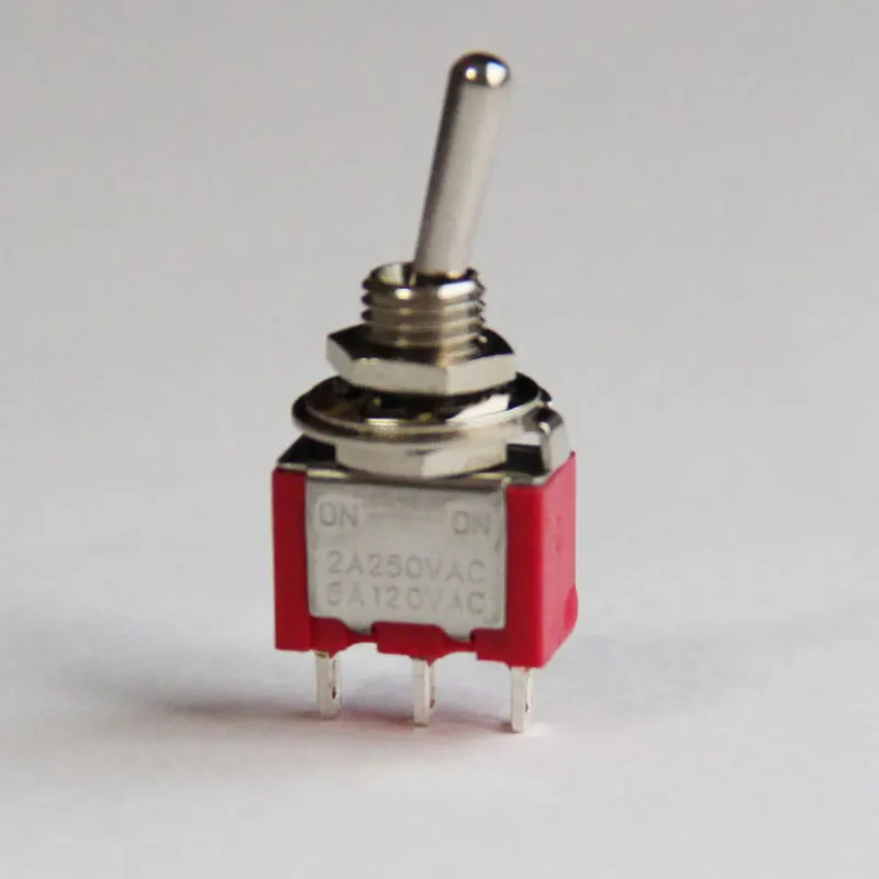 Оптовая продажа 100 шт. MTS 102 на SPDT 2 положения фиксации 2A250VAC 5A120VAC мощность 3pin