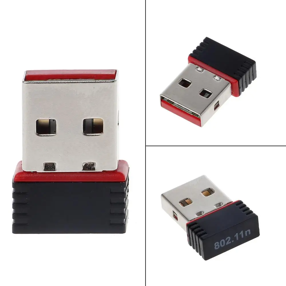 150 Мбит/с USB 2 0 Беспроводной WiFi адаптер сетевая карта 802 11 b/g/n 4 ГГц сетевой антенны