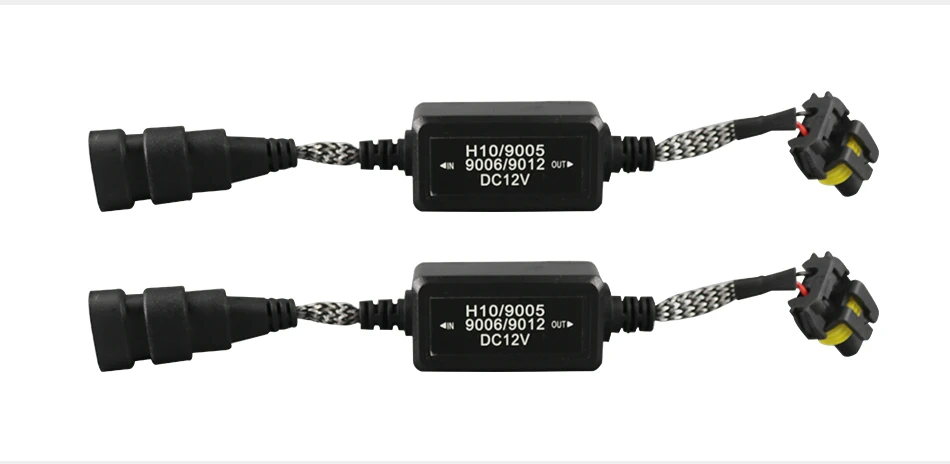 Hlxg HB3 HB4 H4 H8 H11 H3 H1 H7 светодиодный декодер фары CANBUS EMC Canceller Конденсатор анти-мерцание ошибок авто аксессуары