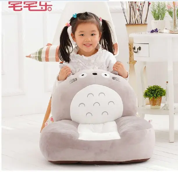 Новый серый плюшевый диван totoro игрушка креативный дизайн мягкий для куклы