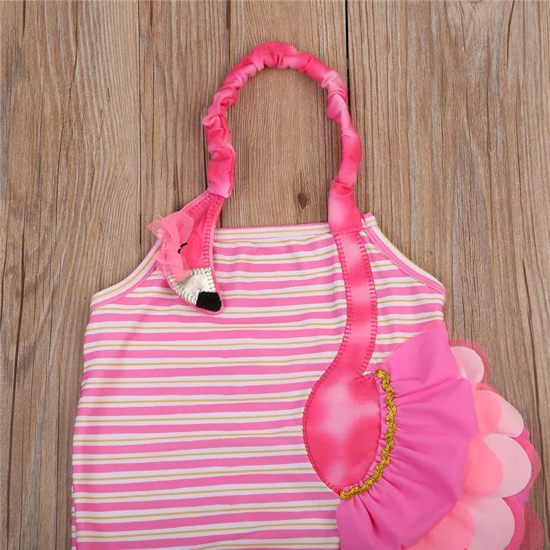 Восхитительный детский купальник 2018 летний без рукавов с подтяжками Модный