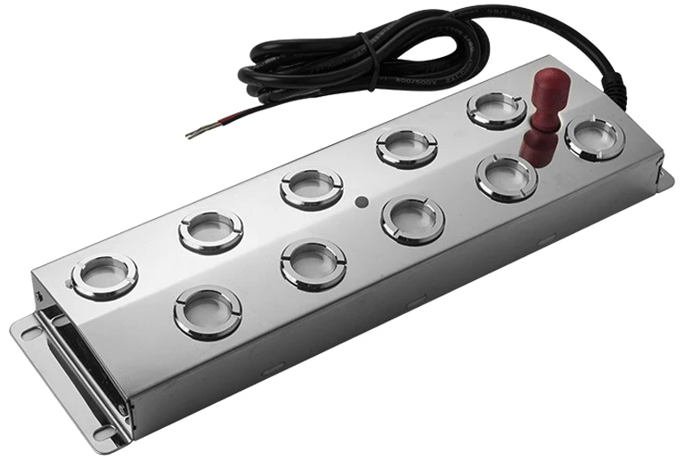 Промышленный ультразвуковой генератор тумана с 10 головками увлажнитель воздуха