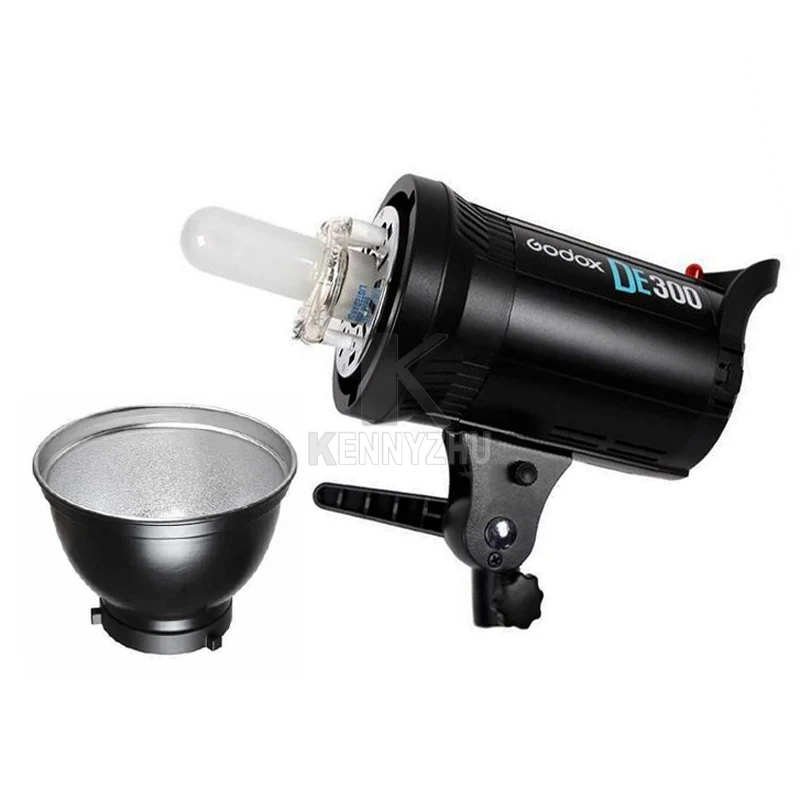 Студийный фонарик Godox DE300 600 Вт/2x300WS комплект стробоскопического освещения +