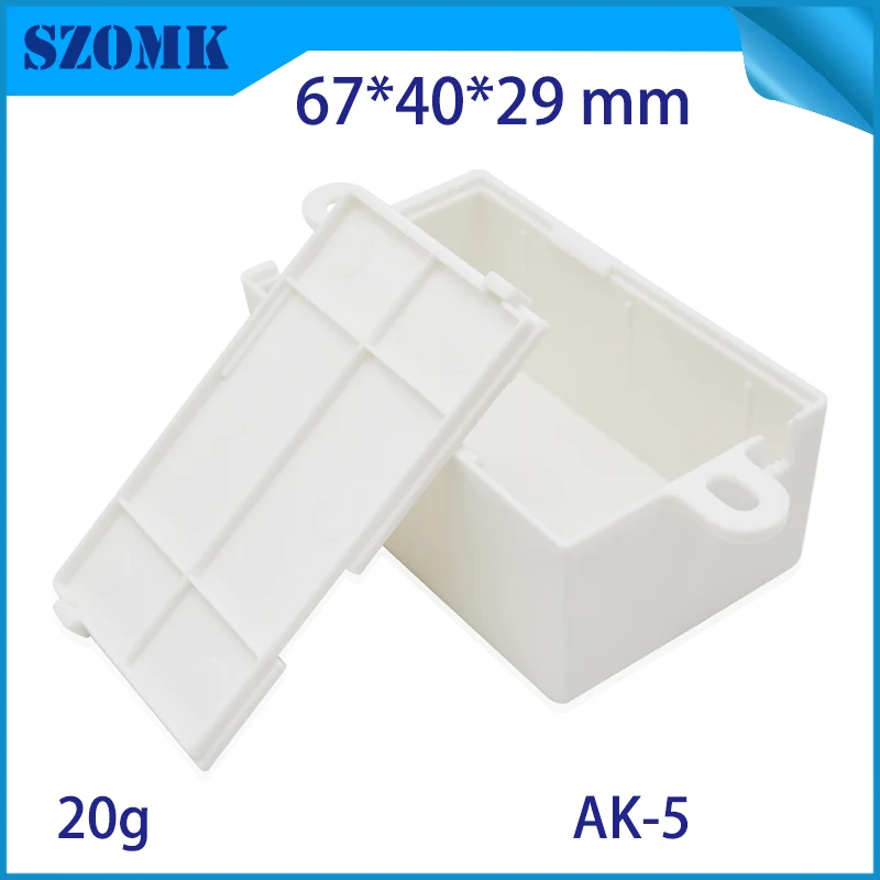 20 шт. лидер продаж маленький пластиковый светодиодный корпус для электроники