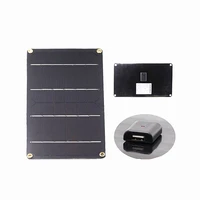 mono monocrystalline silicon solar panel 5v6v 1a 6w mobile phone charging travel outdoor portable charging bicycle