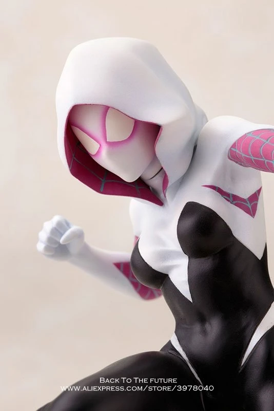 Дисней Марвел Мстители Человек паук гвень 22 см экшн фигурки аниме мини украшения