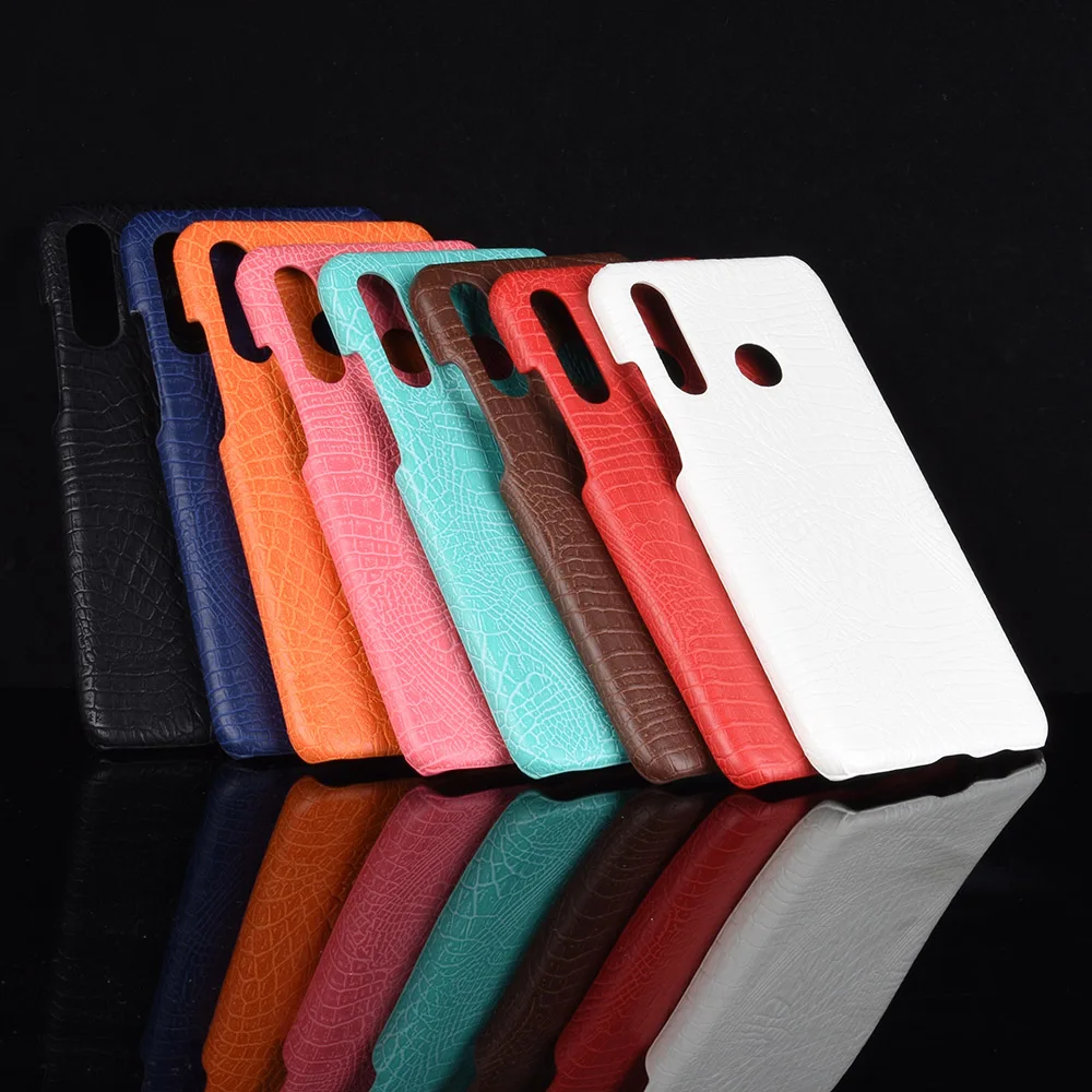 

For Samsung Galaxy M30 M 30 Case Retro Crocodile PU Leather Skin PC Hard Cover For Samsung Galaxy M30 SM-M305F/DS Phone Bag Case