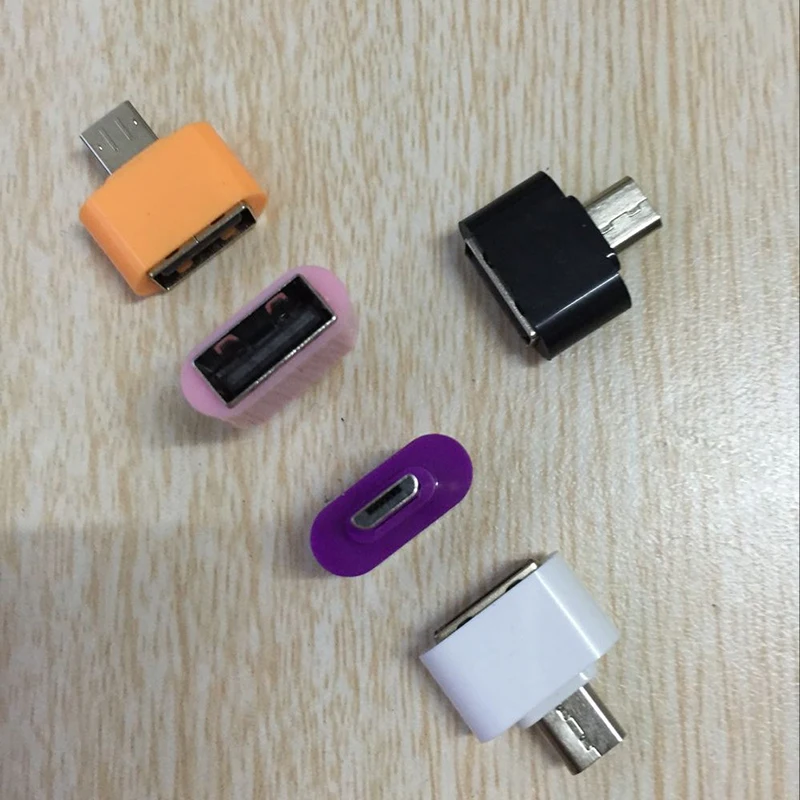 Удобный прочный мини микро USB к USB OTG адаптер конвертер для Android смартфона OTG адаптер для Android телефона