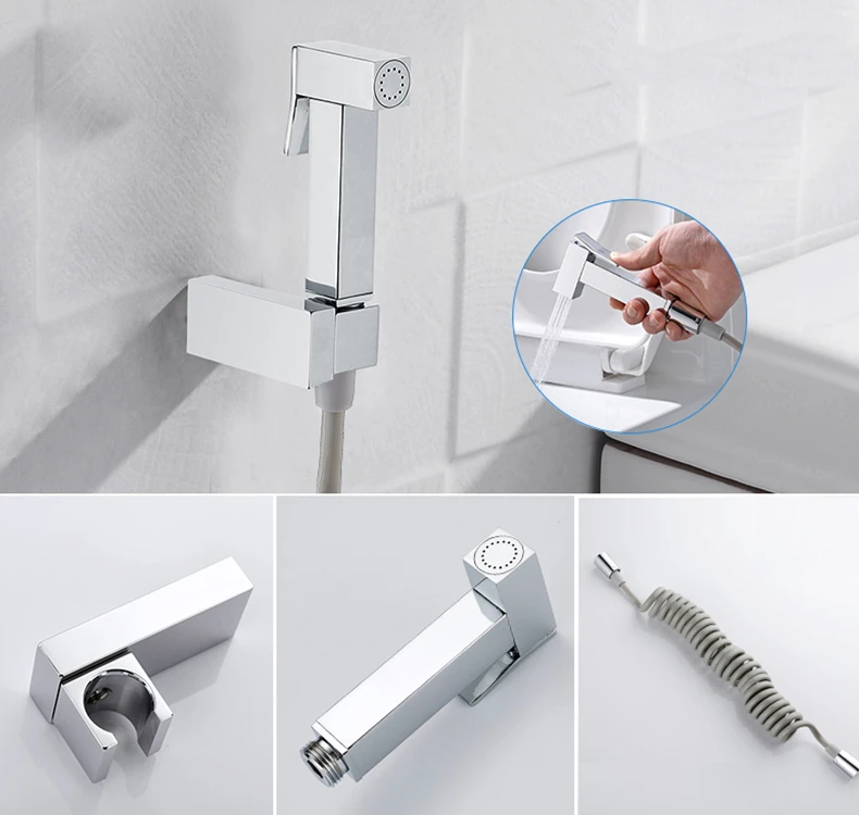 2019 ручной туалетный Биде опрыскиватель комплект ручное биде кран для ванная