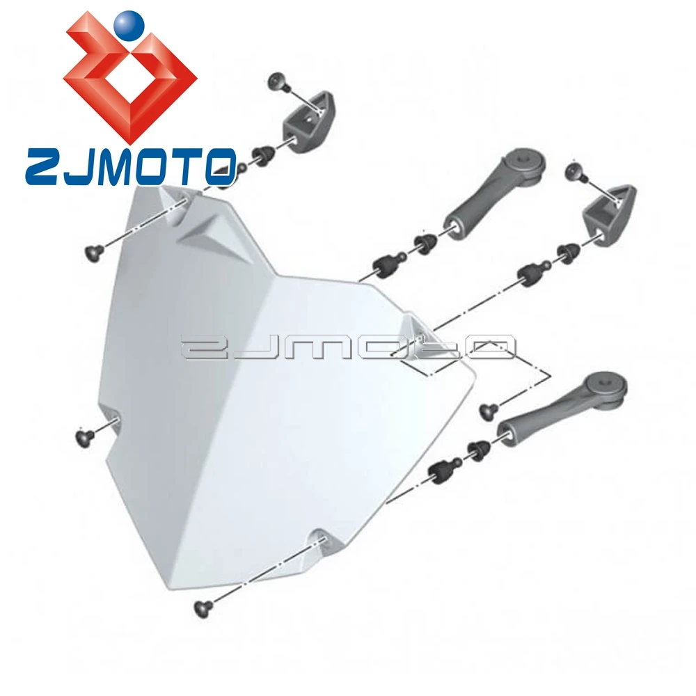 Прозрачная защита фар для BMW R1200GS WC 2013 UP R 1200 GS K50 ADV 2014 Передняя защитная крышка