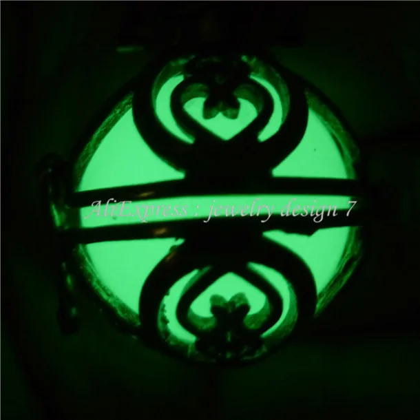 12628 Свечение Медальон Ожерелье Для Духи Аромат Эфирного Масла Ароматерапия