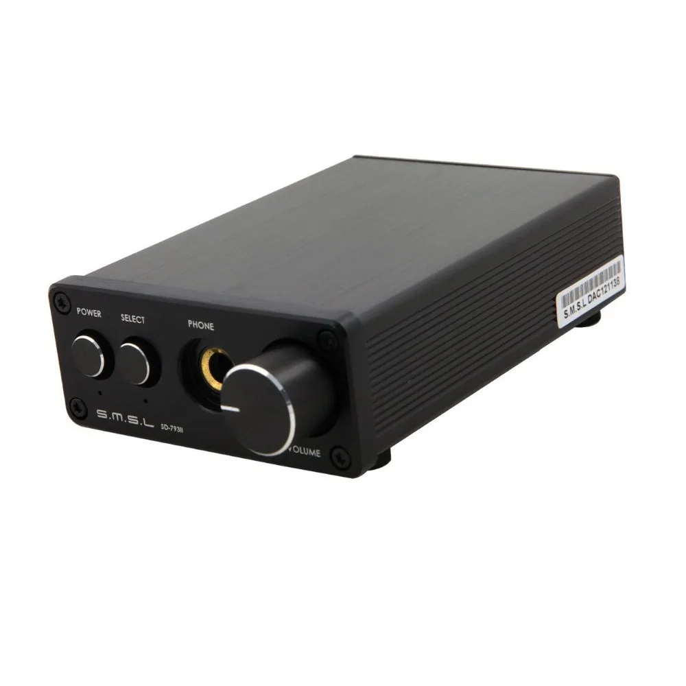 Новый SMSL SD793 II Мини HIFI Цифровой ЦА преобразователь аудио декодер усилитель для