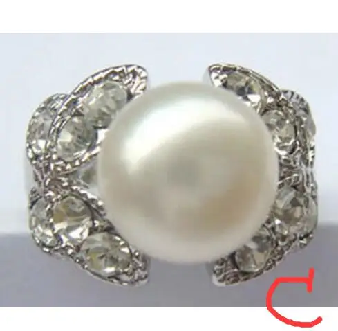 Женское вечерние ЦО с пресноводным жемчугом 18 дюймов|pearl ring|rings free shippingfreshwater pearl ring