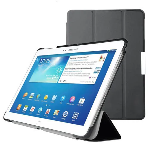 4 цвета ультра тонкий чехол для S amsung galaxy tab 4 10,1 T530 T531/NOOK Barnes& Noble smart cover чехол с магнитной функцией автоматического сна