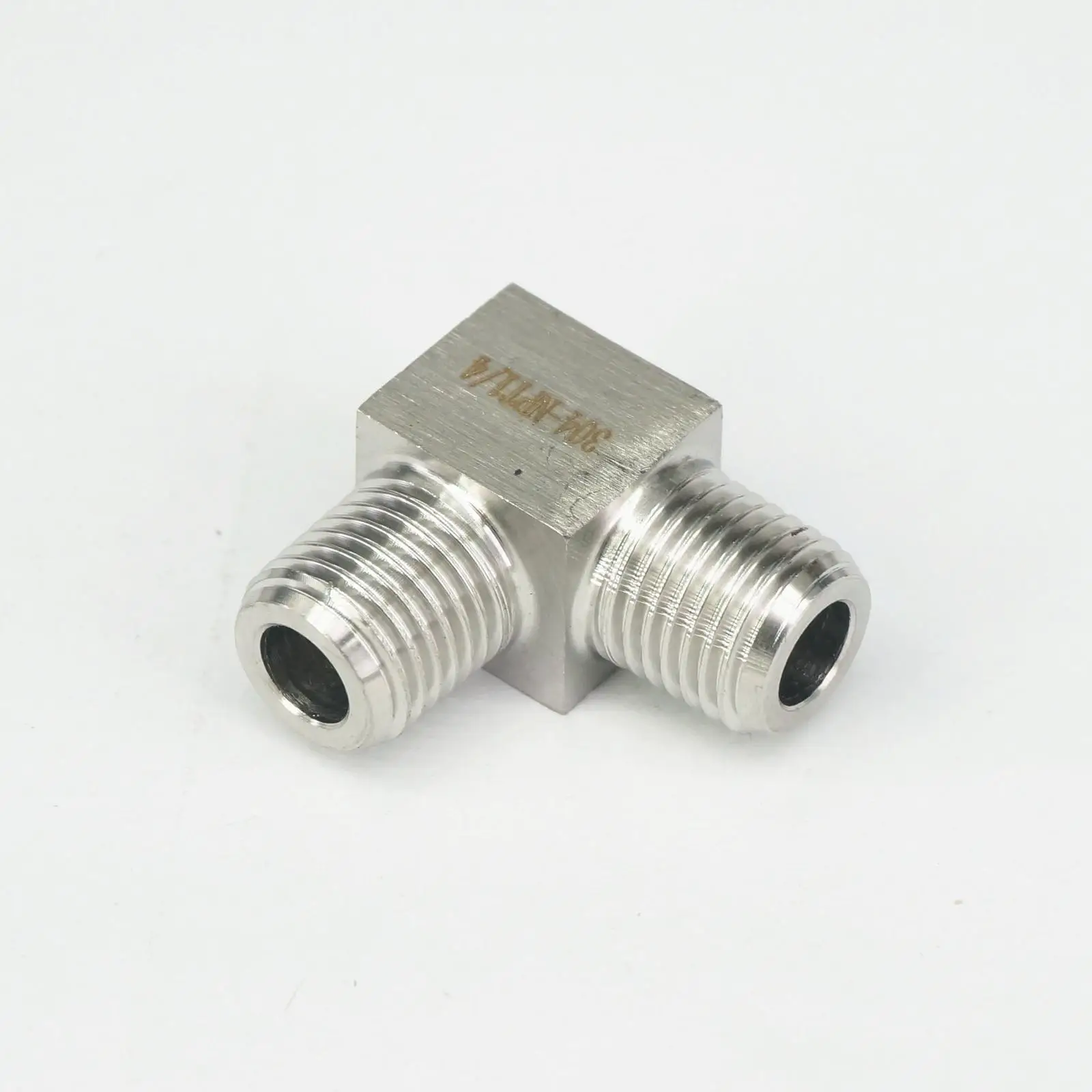 1/4 &quotNPT Мужской колено трубы фитинг 304 Нержавеющая сталь Вода газ масло|elbow pipe