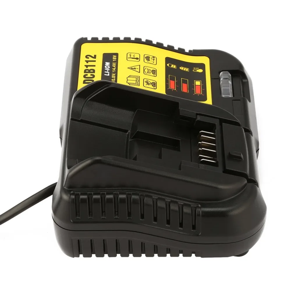 DCB112 Battery Charger Power Tool Fast Suitable for Dewalt 12-20V 2A Li-ion Batteries EU plug | Электроника