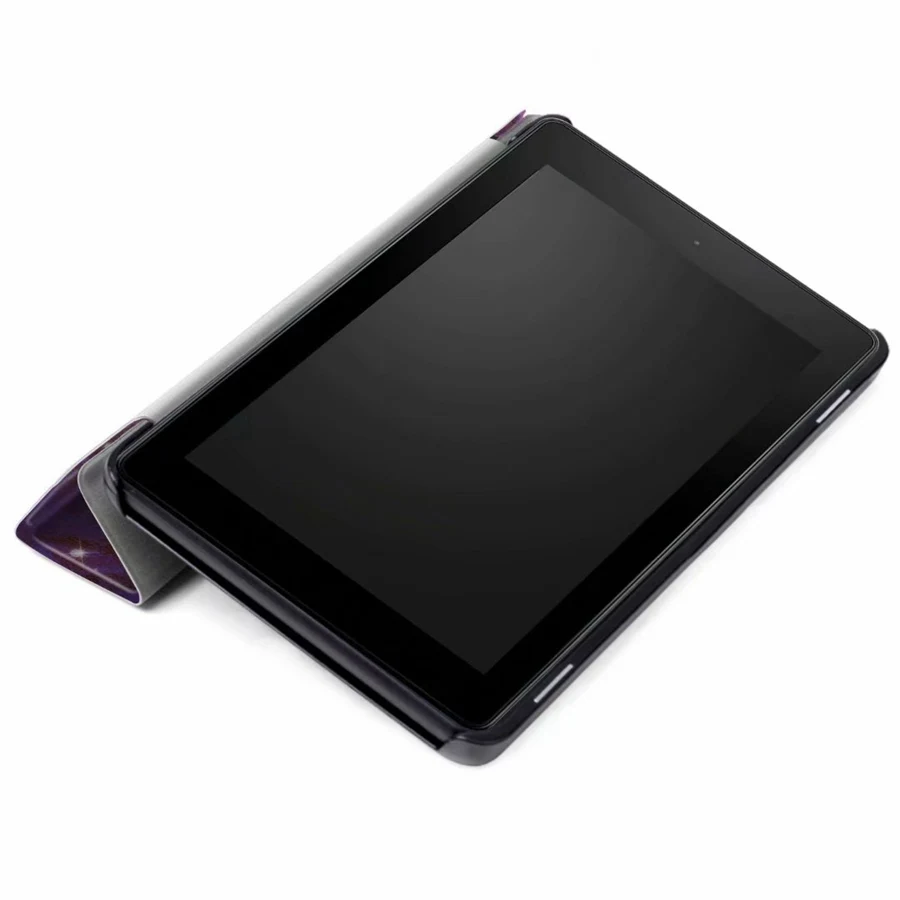 Чехол книжка из искусственной кожи для Amazon New Fire 7 Fire7 версии 2019 смарт чехол всех
