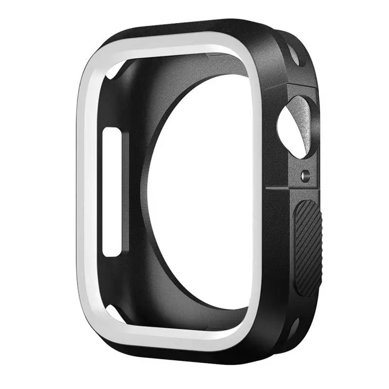 White Чехол для часов для нового Apple Watch Series 4, ультра тонкая защитная пленка из термополиуретана с защитой от царапин - Цвет: White