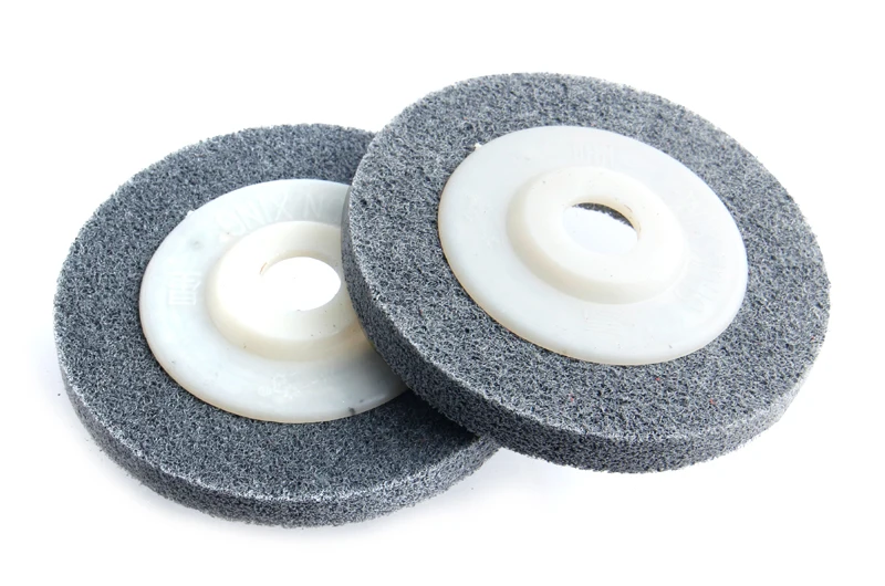 Nylon Fiber Polishing Wheel 4"/100mm Grinding Abrasive Disc 7p Metal Polishing Abrasive Tools