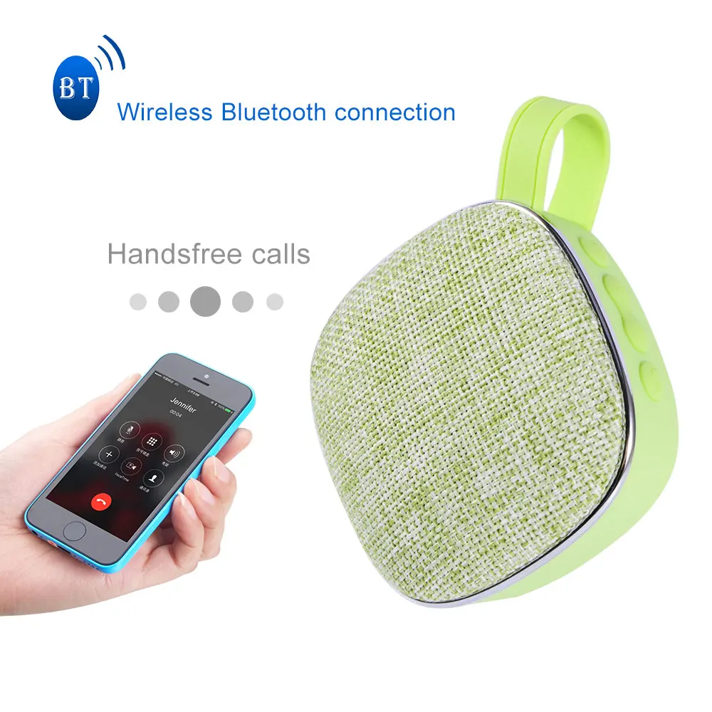 Nasin X25 мини тканевый Bluetooth динамик портативный мультяшный уличный музыкальный плеер Stero Lound Динамик s Поддержка громкой связи для xiaomi