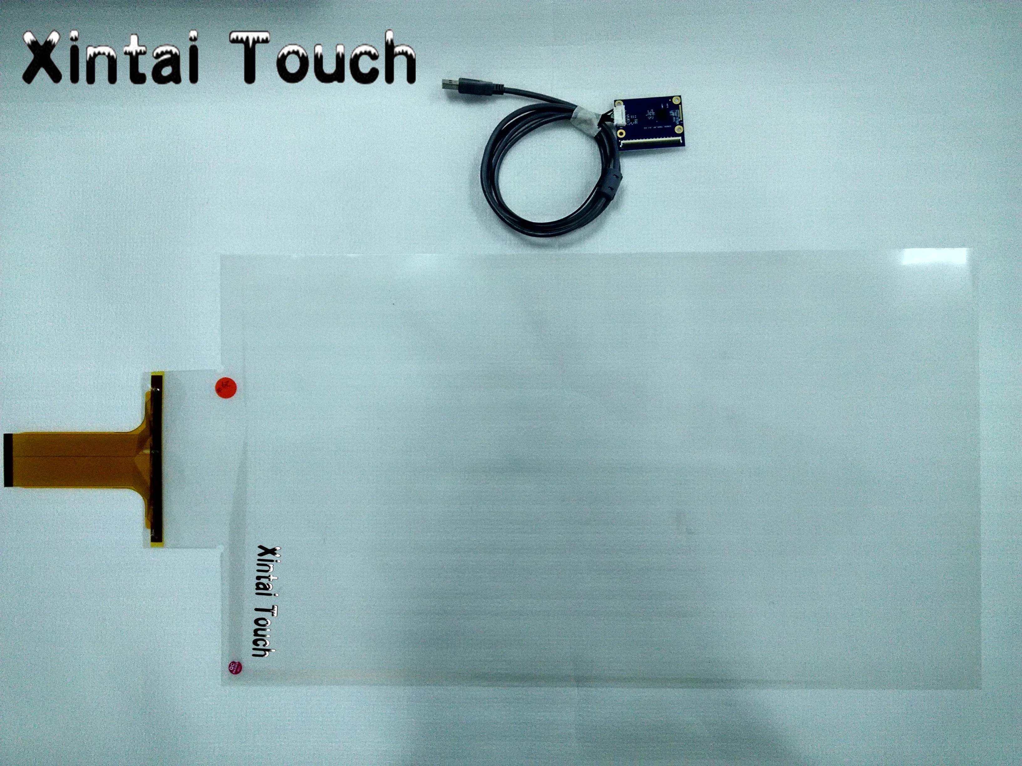 Free Shipping! 1 pcs 24&quot Truly 10 points Transparent Capacitive touch foil film and Android TV Box | Компьютеры и офис