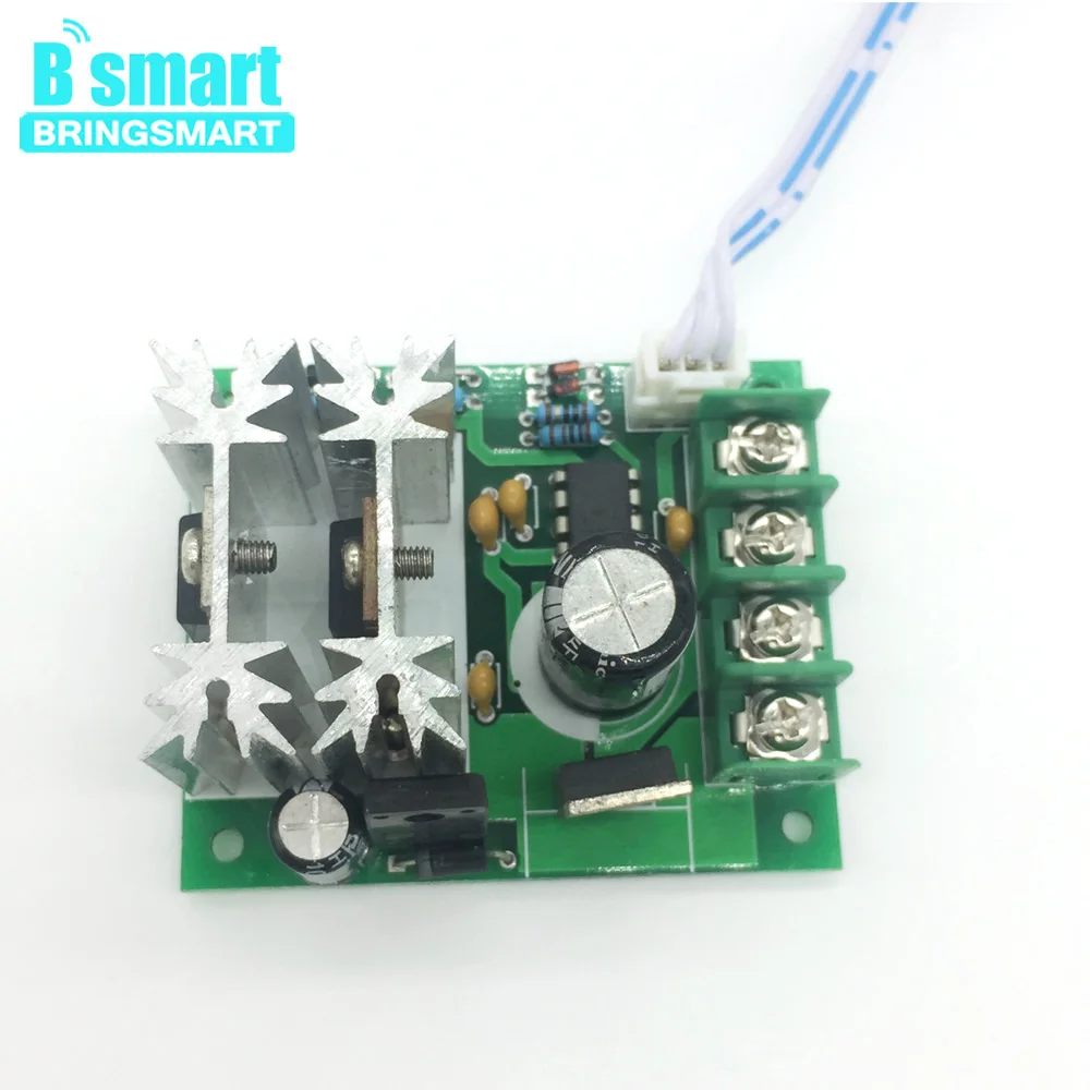 Bringsmart CCM6C ШИМ 12 В контроллер скорости двигателя постоянного тока бесступенчатый переключатель скорости регулирование контроллер для мини DC щетки двигателя