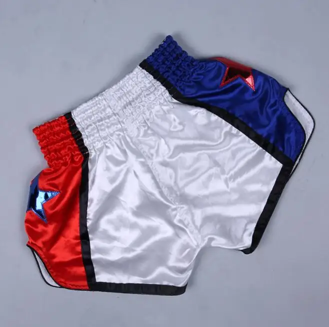 ANOTHERBOXER black and white double threat muay Thai shorts martial arts combat sanda training trousers mma | Спорт и развлечения