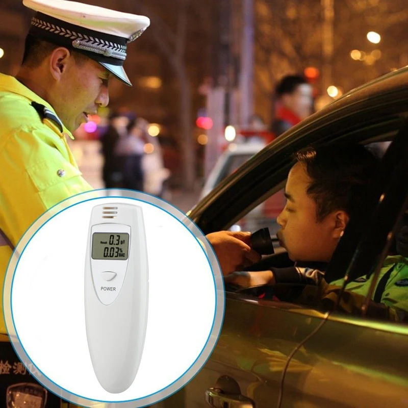 Профессиональный Цифровой Тестер дыхания с ЖК-дисплеем 2 шт. анализатор простой в