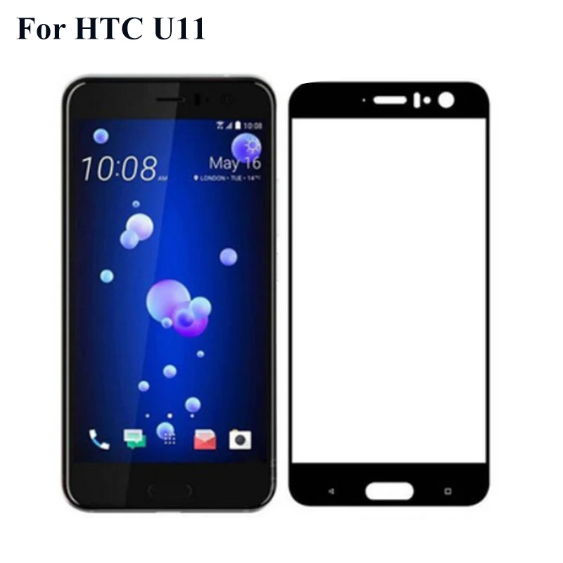 

3 шт. 9H полноразмерная Защита экрана для HTC U11 U 11 5,5 дюйма полноразмерная Защитная пленка Закаленное стекло для HTC U11 U 11