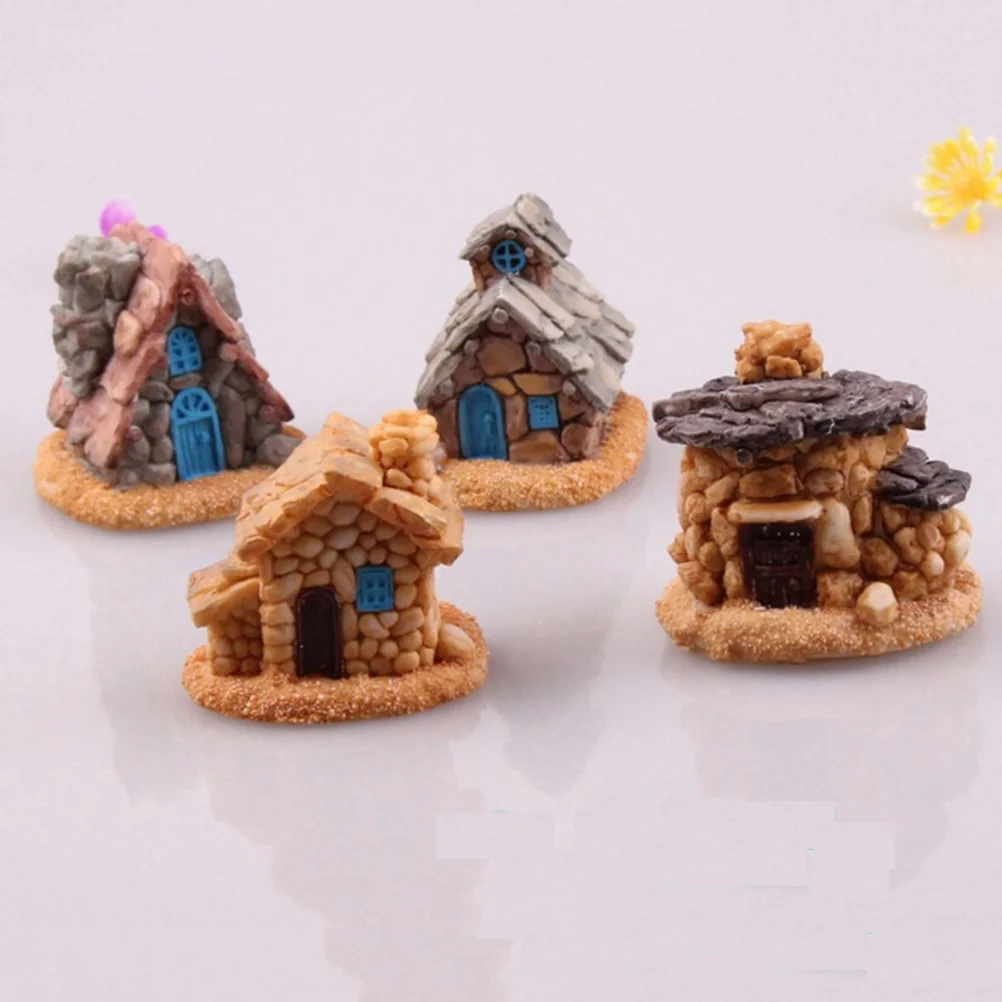 1 шт. новый каменный домик сказочный сад миниатюрюра ремесло микро дом