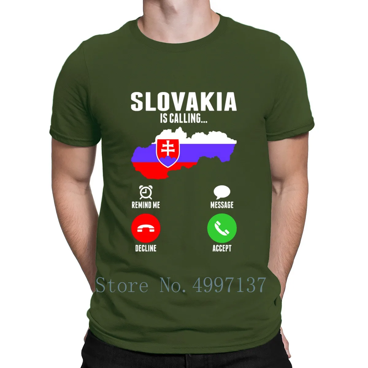 Мужская свободная футболка с принтом летняя Базовая в европейском стиле Voice Is Call