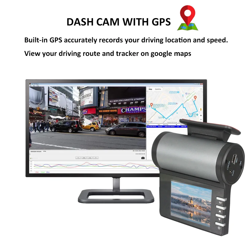 AXZONE Dash Cam gps wifi 1080FHD камера ночного видения wifi Автомобильная камера Автомобильный регистратор g-сенсор магнитный держатель 24H монитор парковки
