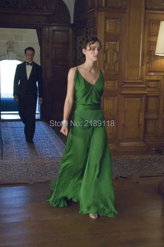 Новое стильное длинное милое зеленое платье на keira knightley длинное модное платье сексуальное женское вечернее платье с открытой спиной