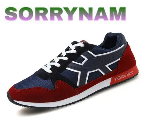 SORRYNAMTrainers Обувь Мужчины Холст Лето Мужская Повседневная Дышащая Квартиры Ходьбы