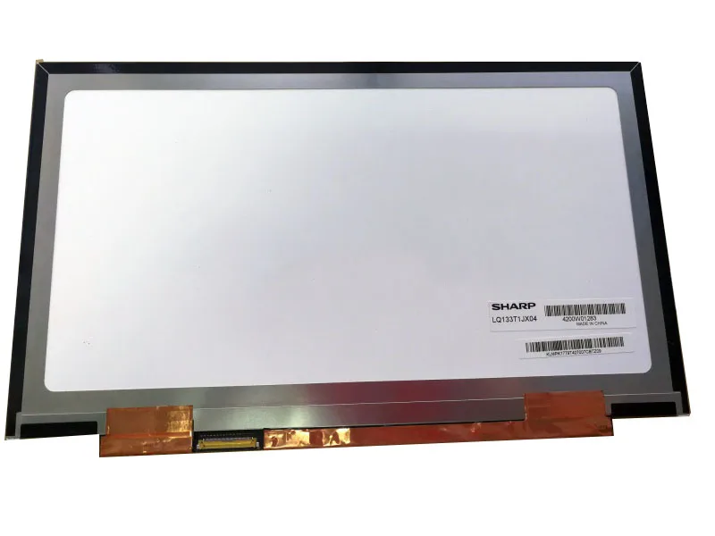 

IPS-Матрица для ноутбука, 13,3 "светодиодный ЖК-экран для Sharp LQ133T1JX04 2560x1440 WQHD 40Pin матовая Замена