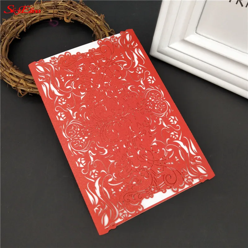 Пригласительные открытки пустая внутренняя страница крем горизонтальная